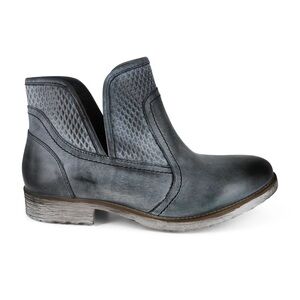 Roan by Bed Stu Gossip in Grey Napa Leather Boots